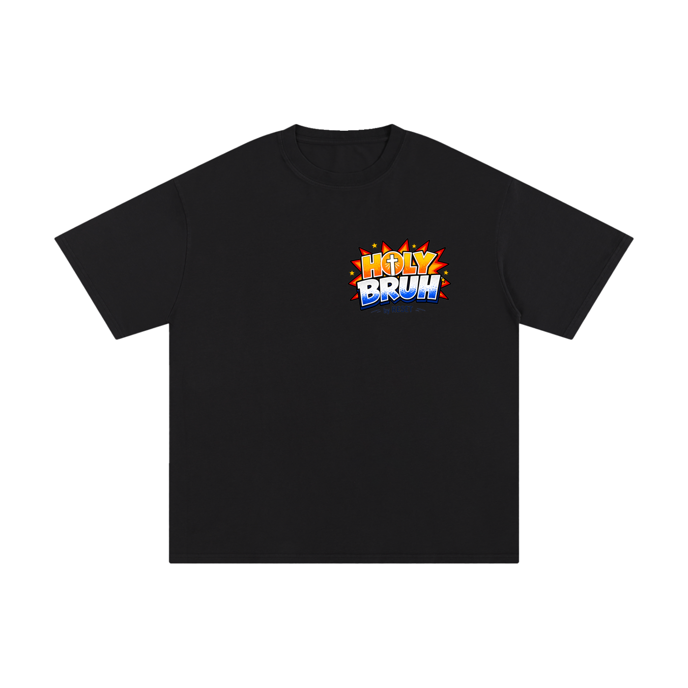 Holy Bruh "He's not there" (unisex 100% cotton)